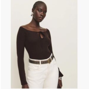 Reformation Jasper Knit Top